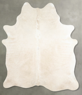 Champagne X-Large Brazilian Cowhide Rug 7'6"H x 6'1"W #A55136 by Hudson Hides