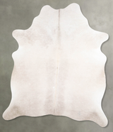 Champagne Large Brazilian Cowhide Rug 6'5"H x 5'3"W #A55138 by Hudson Hides