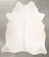 Champagne Large Brazilian Cowhide Rug 6'4"H x 5'5"W #A55139 by Hudson Hides