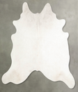Champagne X-Large Brazilian Cowhide Rug 6'10"H x 6'8"W #A55140 by Hudson Hides