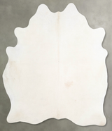 Champagne Large Brazilian Cowhide Rug 6'3"H x 5'8"W #A55142 by Hudson Hides
