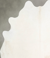 Champagne Large Brazilian Cowhide Rug 6'3"H x 5'8"W #A55142 by Hudson Hides