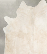 Champagne X-Large Brazilian Cowhide Rug 7'2"H x 6'11"W #A55143 by Hudson Hides
