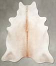 Champagne XX-Large Brazilian Cowhide Rug 7'4"H x 6'11"W #A55144 by Hudson Hides