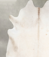 Champagne XX-Large Brazilian Cowhide Rug 7'11"H x 7'7"W #A55146 by Hudson Hides