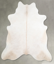 Champagne XX-Large Brazilian Cowhide Rug 7'5"H x 7'0"W #A55147 by Hudson Hides