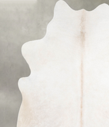 Champagne XX-Large Brazilian Cowhide Rug 7'5"H x 7'0"W #A55147 by Hudson Hides