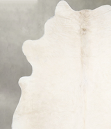 Champagne Large Brazilian Cowhide Rug 6'8"H x 5'11"W #A55148 by Hudson Hides