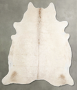 Champagne X-Large Brazilian Cowhide Rug 7'0"H x 6'8"W #A55149 by Hudson Hides