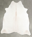 Champagne Large Brazilian Cowhide Rug 6'3"H x 5'4"W #A55150 by Hudson Hides