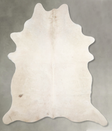 Champagne X-Large Brazilian Cowhide Rug 7'5"H x 5'11"W #A55152 by Hudson Hides
