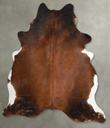 Warm Caramel X-Large Brazilian Cowhide Rug 7'5"H x 6'4"W #A55165 by Hudson Hides