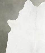 Light Grey X-Large Brazilian Cowhide Rug 7'4"H x 6'7"W #A55166 by Hudson Hides