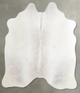 Light Grey Medium Brazilian Cowhide Rug 5'2"H x 4'9"W #A55175 by Hudson Hides