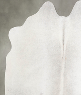 Light Grey Medium Brazilian Cowhide Rug 5'2"H x 4'9"W #A55175 by Hudson Hides