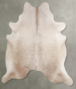 Taupe X-Large Brazilian Cowhide Rug 6'11"H x 6'6"W #A55193 by Hudson Hides