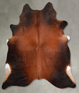 Warm Caramel X-Large Brazilian Cowhide Rug 7'1"H x 6'2"W #A55196 by Hudson Hides
