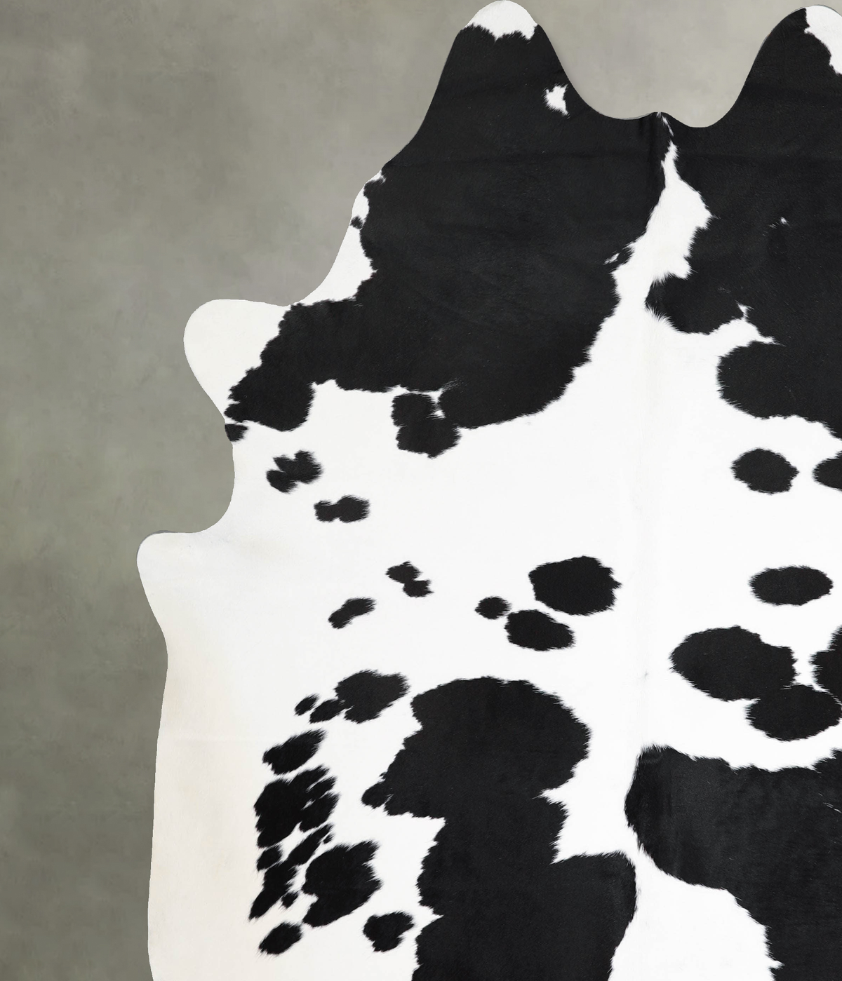 Black and White XX-Large Brazilian Cowhide Rug 8'8"H x 7'4"W #A55199 by Hudson Hides