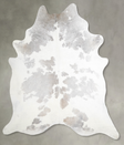 Medium Grey XX-Large Brazilian Cowhide Rug 8'6"H x 7'5"W #A55200 by Hudson Hides