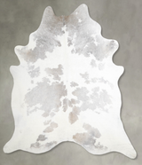Medium Grey XX-Large Brazilian Cowhide Rug 8'6"H x 7'5"W #A55200 by Hudson Hides