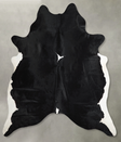 Black and White XX-Large Brazilian Cowhide Rug 8'0"H x 7'0"W #A55209 by Hudson Hides