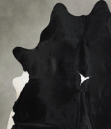 Black and White XX-Large Brazilian Cowhide Rug 8'0"H x 7'0"W #A55209 by Hudson Hides