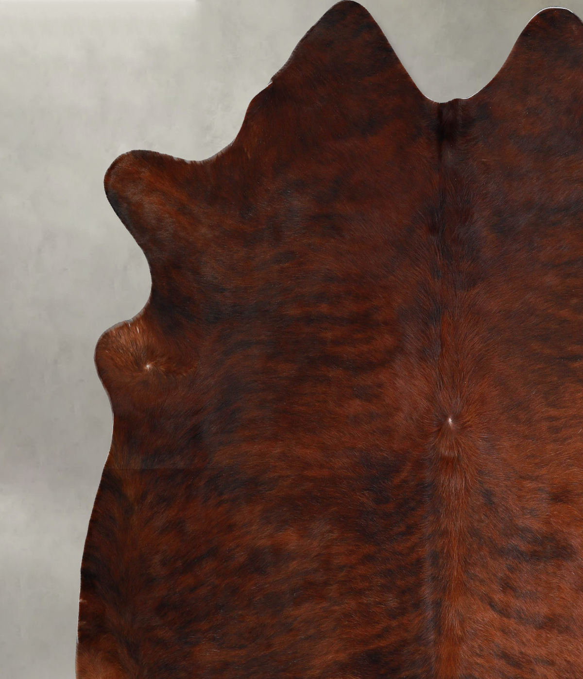 Dark Brindle XX-Large Brazilian Cowhide Rug 7'6"H x 7'3"W #A55211 by Hudson Hides