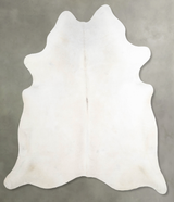 Light Grey XX-Large Brazilian Cowhide Rug 7'7"H x 7'1"W #A55221 by Hudson Hides