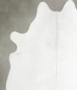 Light Grey XX-Large Brazilian Cowhide Rug 8'0"H x 7'0"W #A55223 by Hudson Hides