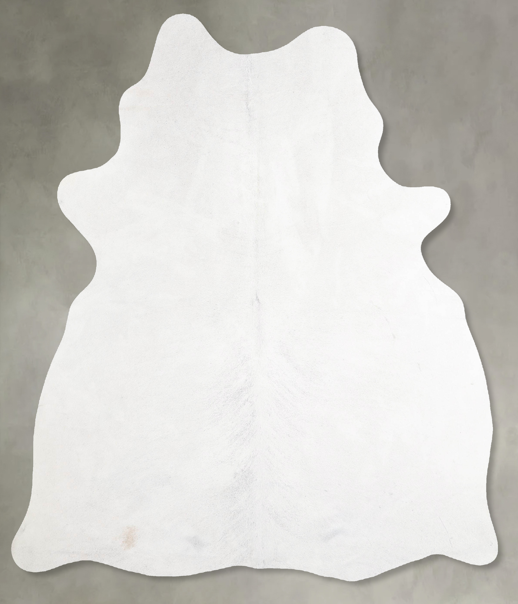 Solid White Cowhide Rug #A55237