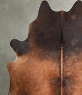 Warm Caramel XX-Large Brazilian Cowhide Rug 7'9"H x 7'0"W #A55244 by Hudson Hides