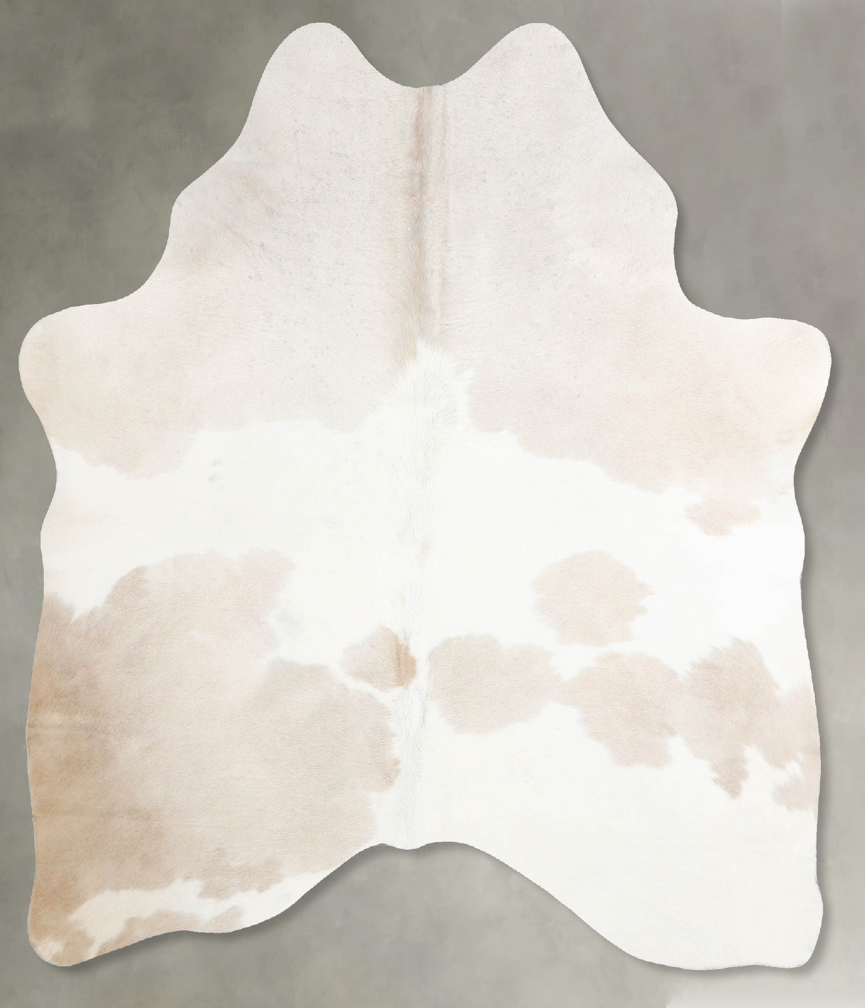 Beige and White Cowhide Rug #A55245
