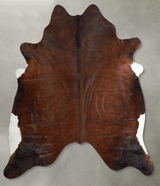 Warm Caramel X-Large Brazilian Cowhide Rug 6'10"H x 7'2"W #A55250 by Hudson Hides