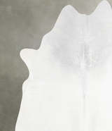Light Grey XX-Large Brazilian Cowhide Rug 7'6"H x 7'0"W #A55255 by Hudson Hides