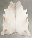 Champagne X-Large Brazilian Cowhide Rug 6'10"H x 6'10"W #A55265 by Hudson Hides