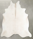 Champagne X-Large Brazilian Cowhide Rug 6'10"H x 7'0"W #A55268 by Hudson Hides