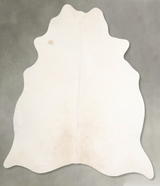 Champagne Large Brazilian Cowhide Rug 5'11"H x 5'7"W #A55270 by Hudson Hides