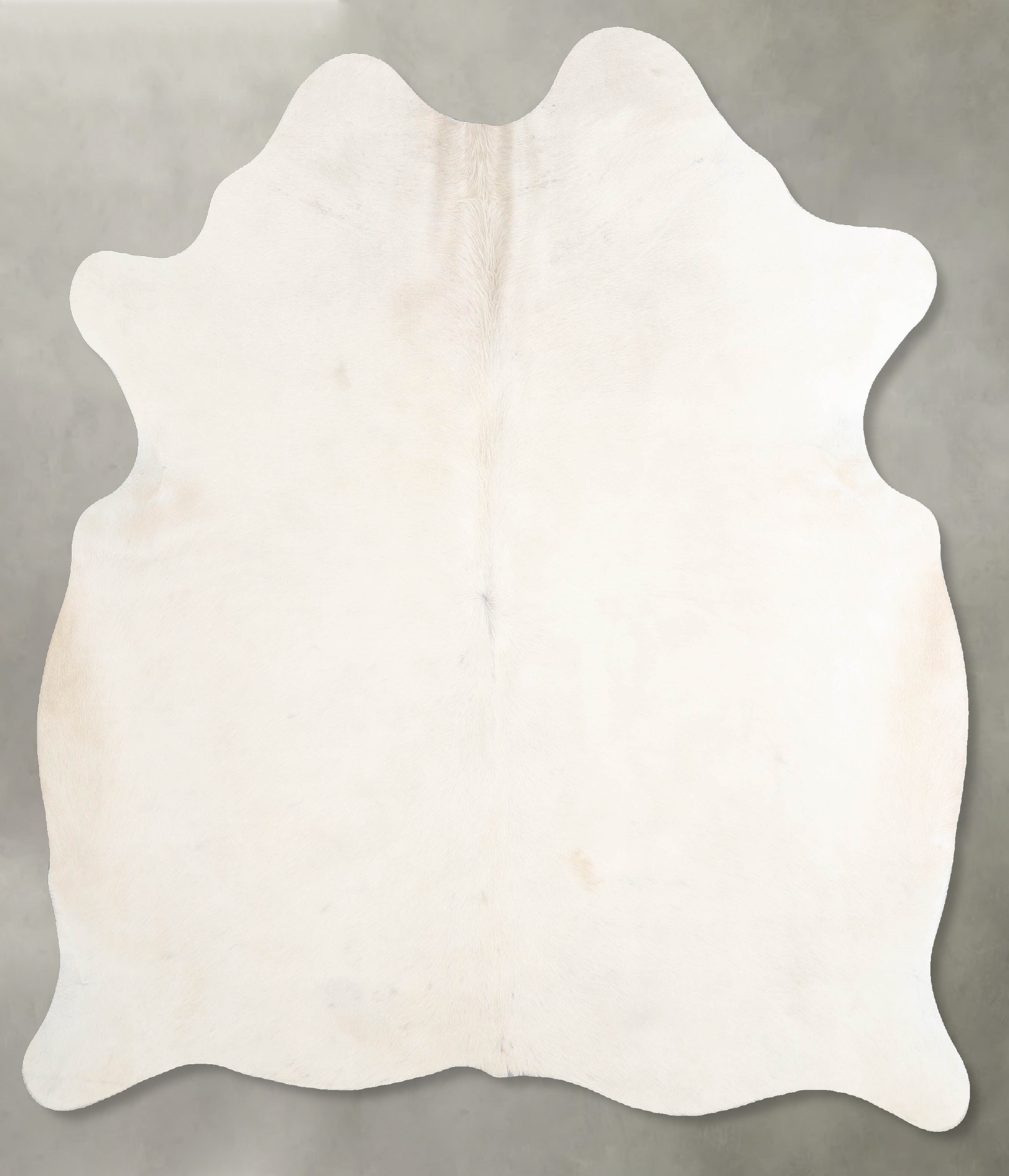 Solid White Cowhide Rug #A55271