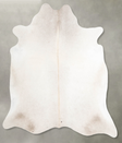 Champagne Large Brazilian Cowhide Rug 6'4"H x 6'4"W #A55275 by Hudson Hides