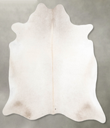 Champagne Large Brazilian Cowhide Rug 6'4"H x 6'4"W #A55275 by Hudson Hides