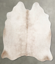 Champagne Medium Brazilian Cowhide Rug 5'5"H x 5'6"W #A55278 by Hudson Hides