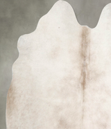Champagne Medium Brazilian Cowhide Rug 5'5"H x 5'6"W #A55278 by Hudson Hides