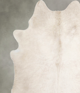 Champagne X-Large Brazilian Cowhide Rug 7'4"H x 6'6"W #A55280 by Hudson Hides