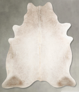 Champagne X-Large Brazilian Cowhide Rug 7'4"H x 6'4"W #A55282 by Hudson Hides