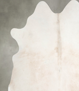 Champagne X-Large Brazilian Cowhide Rug 7'4"H x 6'7"W #A55283 by Hudson Hides