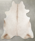 Champagne X-Large Brazilian Cowhide Rug 7'3"H x 6'8"W #A55284 by Hudson Hides