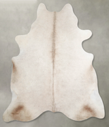 Champagne X-Large Brazilian Cowhide Rug 7'3"H x 6'8"W #A55284 by Hudson Hides