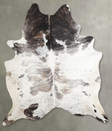 Grey Brindle XX-Large Brazilian Cowhide Rug 8'1"H x 6'7"W #A55294 by Hudson Hides
