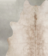 Champagne X-Large Brazilian Cowhide Rug 6'8"H x 6'6"W #A55308 by Hudson Hides