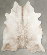 Champagne X-Large Brazilian Cowhide Rug 6'11"H x 6'9"W #A55309 by Hudson Hides